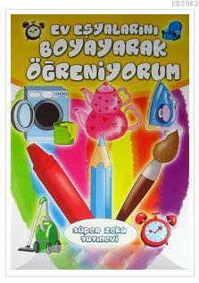 Ev Eşyalarını Boyayarak Öğreniyorum