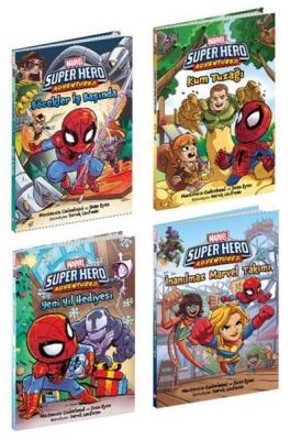 Marvel Super Hero Maceraları Seti 4 Kitap