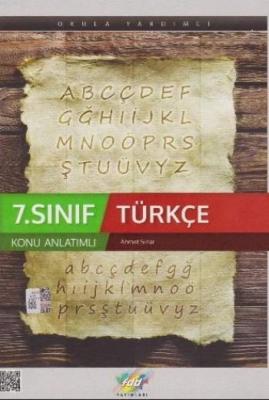 FDD Yayınları 7. Sınıf Türkçe Konu Anlatımlı FDD Ahmet Sınar