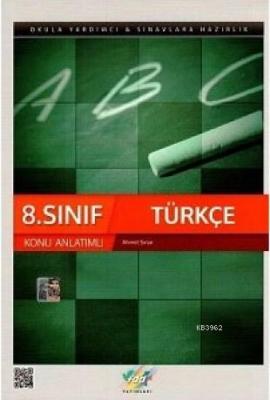FDD Yayınları 8. Sınıf LGS Türkçe Konu Anlatımlı FDD Ahmet Sınar