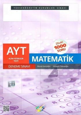 FDD Yayınları AYT Matematik 25x40 Deneme Sınavı FDD Kolektif