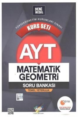 FDD Yayınları AYT Matematik Geometri Kurs Seti Soru Bankası FDD Kolekt