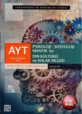 FDD Yayınları AYT Psikoloji Sosyoloji Mantık İle Din Kültürü ve Ahlak 