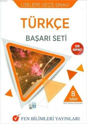 Fen Bilimleri Yayınları 8. Sınıf LGS Türkçe Başarı Seti Fen Bilimleri 
