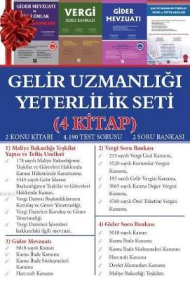 Gelir Uzmanlığı Yeterlilik Seti (4 Kitap) Mert Ümit Aslan