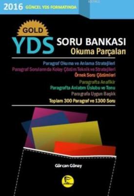 Gold Yds Soru Bankası Okuma Parçaları Gürcan Günay