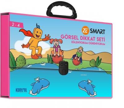 Görsel Dikkat Seti 2 - 4 Yaş - ZE² Smart - Eğleniyorum Öğreniyorum