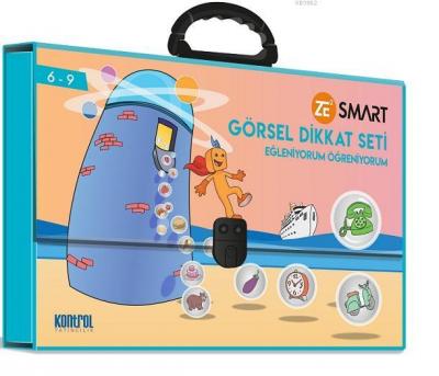 Görsel Dikkat Seti 6 - 9 Yaş - ZE² Smart - Eğleniyorum Öğreniyorum