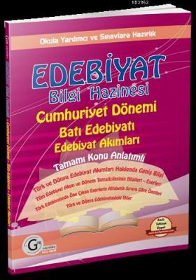 Gür Yayınları AYT Edebiyat Bilgi Hazinesi Cumhuriyet Dönemi Batı Edebiyat Akımları Tamamı Konu Anlatımlı Gür