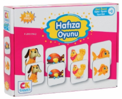 Hafıza Oyunu Okul Öncesi Oyun Seti +3 Yaş
