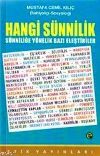 Hangi Sünnilik Mustafa Cemil Kılıç