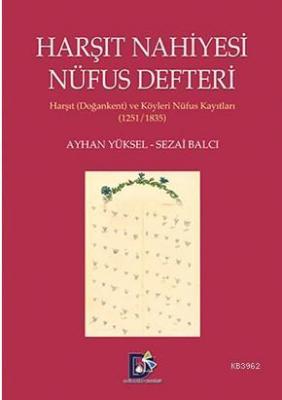 Harşıt Nahiyesi Nüfus Defteri