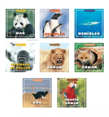 Hayvanlar Dünyası Serisi (8 Kitap Takım) Kolektif