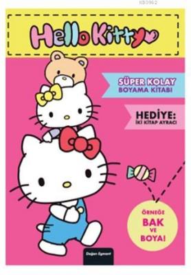 Hello Kitty - Süper Kolay Boyama Kitabı Kolektif