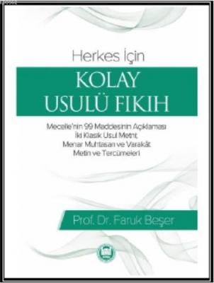 Herkes İçin Kolay Usulü Fıkıh