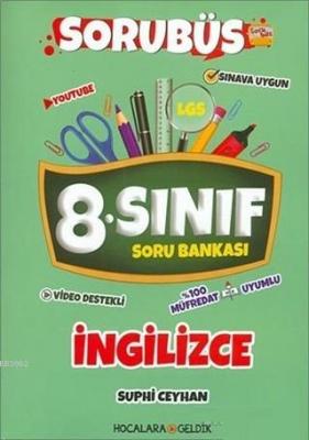 Hocalara Geldik Yayınları 8. Sınıf LGS İngilizce Soru Bankası Sorubüs Hocalara Geldik