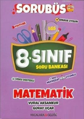 Hocalara Geldik Yayınları 8. Sınıf LGS Matematik Soru Bankası Sorubüs 