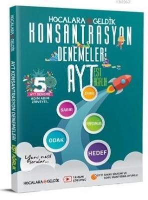Hocalara Geldik Yayınları AYT Sayısal Konsantrasyon 5 li Denemeleri Hocalara Geldik
