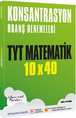 Hocalara Geldik Yayınları TYT Matematik 10x40 Konsantrasyon Branş Dene