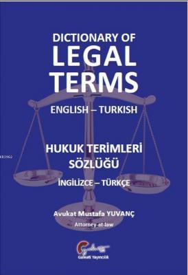 Hukuk Terimleri Sözlüğü İngilizce-Türkçe Mustafa Yuvanç