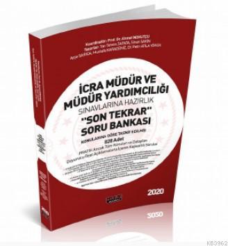 İcra Müdür ve Müdür Yardımcılığı Son Tekrar Soru Bankası Savaş Yayınları 2020