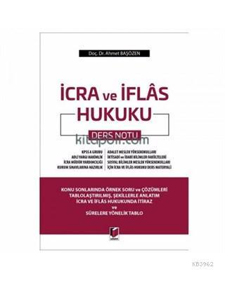 İcra ve İflas Hukuku Ders Notu