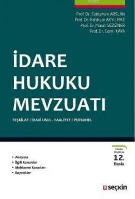 İdare Hukuku Mevzuatı