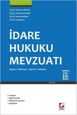 İdare Hukuku Mevzuatı