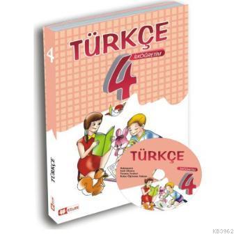 İlköğretim 4.Sınıf Türkçe Dil Bilgisi Seti-İnteraktif CD + 1 Kitap Kom