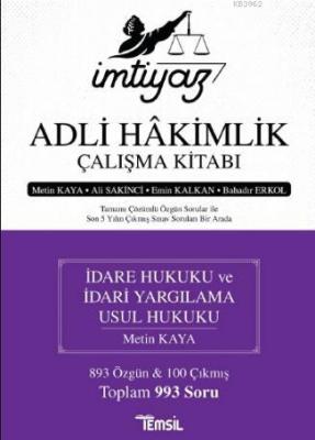 İmtiyaz - Adli Hakimlik Çalışma Kitabı