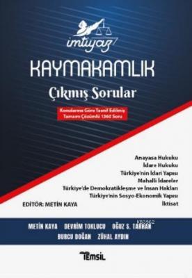 İmtiyaz Kaymakamlık Çıkmış Sorular Metin Kaya