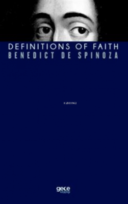 Inanç Tanımları Benedict De Spinoza