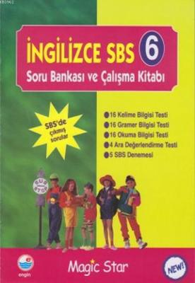 İngilizce SBS 6 - Soru Bankası ve Çalışma Kitabı