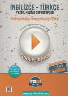 İngilizce Türkçe Yesdil Kelime Cep Kitapçığı Muhammed Özgür Yaşar