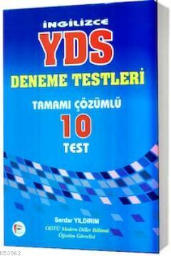 İngilizce YDS Tamamı Çözümlü 10 Deneme Testi Serdar Yıldırım