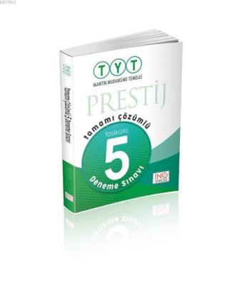 İnovasyon Yayınları TYT Prestij Tamamı Çözümlü 5 Deneme Sınavı İnovasyon