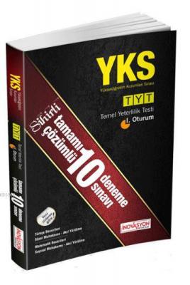 İnovasyon Yayınları YKS Tamamı Çözümlü Sihirli 10 Deneme 1. Oturum İnovasyon