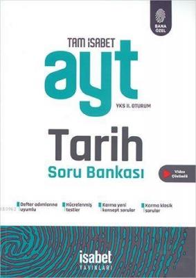 İsabet Yayınları Tam İsabet AYT Tarih Soru Bankası İsabet