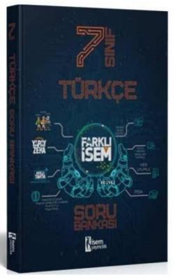 İsem 2021 7.Sınıf Farklı İsem Türkçe Soru Bankası İsem Yayıncılık