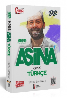 İsem 2022 KPSS Aşina Türkçe Çözümlü Soru Bankası
