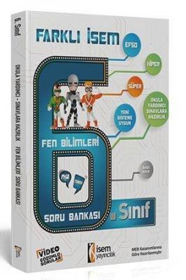 İsem Yayıncılık 2019 Farklı İsem 6. Sınıf Fen Bilimleri Soru Bankası