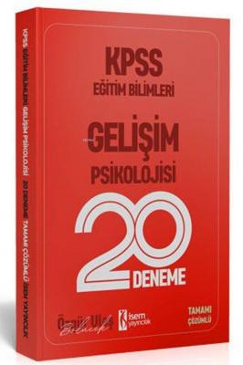 İsem Yayınları 2020 KPSS Eğitim Bilimleri Gelişim Psikolojisi 20 Denem