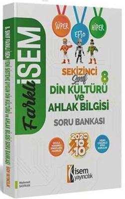 İsem Yayınları 8. Sınıf LGS Din Kültürü ve Ahlak Bilgisi Soru Bankası İsem