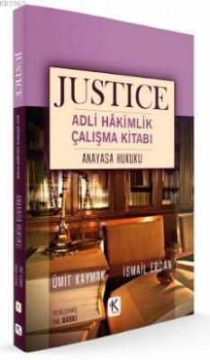 Justice Adli Hakimlik Çalışma Kitabı Anayasa Hukuku Ümit Kaymak