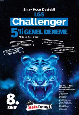 Kafa Dengi Yayınları 8. Sınıf LGS Challenger 5li Deneme Sınavı Kafa De