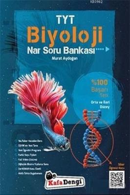Kafa Dengi Yayınları TYT Biyoloji Orta ve İleri Düzey Nar Soru Bankası Kafa Dengi