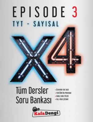 Kafa Dengi Yayınları TYT Tüm Dersler Sayısal Episode 3. Kitap Soru Ban