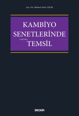 Kambiyo Senetlerinde Temsil