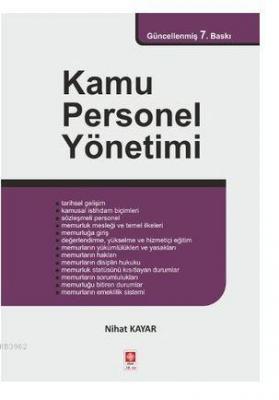 Kamu Personel Yönetimi