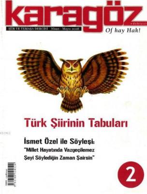Karagöz Şiir ve Temaşa Dergisi Sayı:2 - Türk Şiirinin Tabuları Kolekti